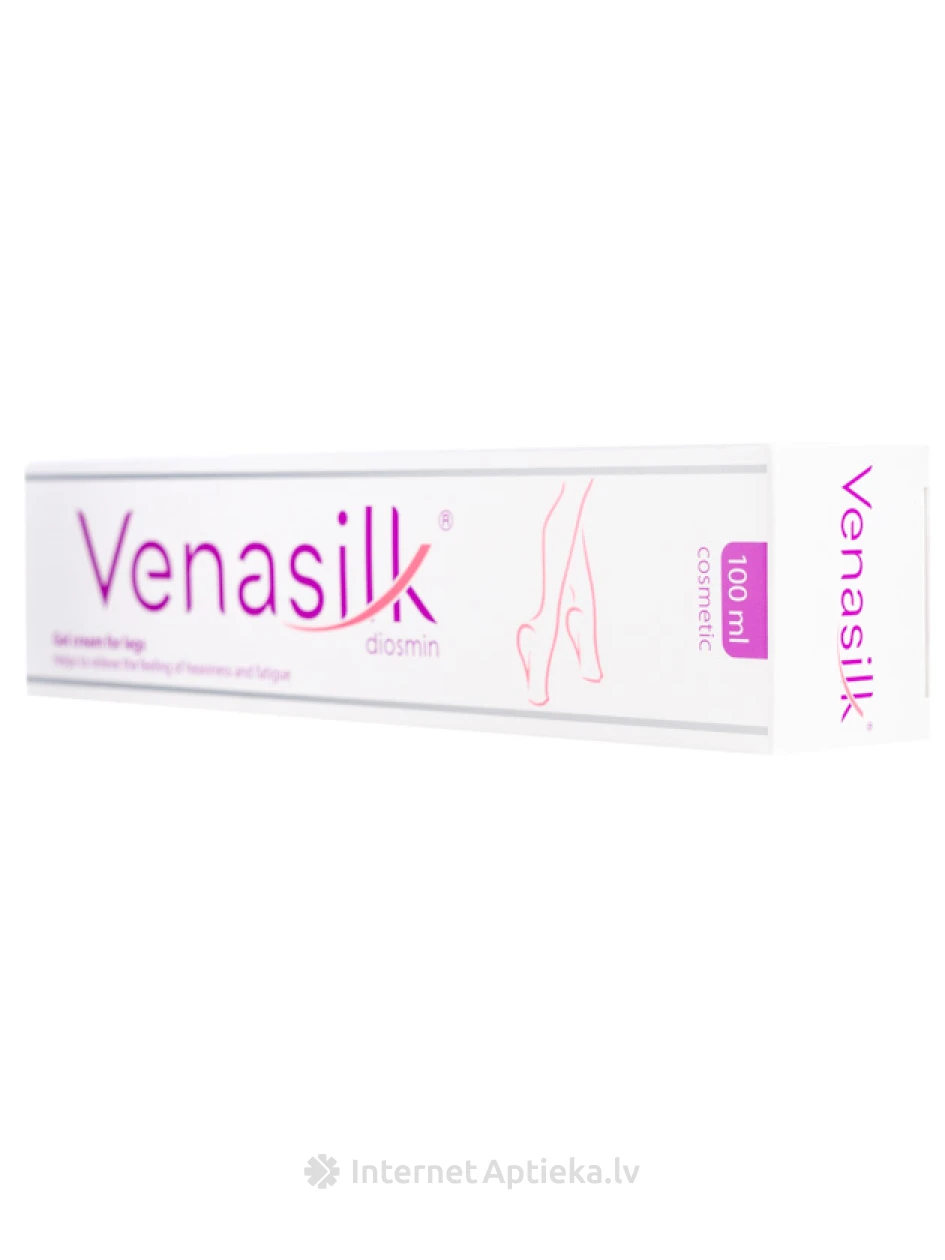 Venasilk geel-kreem jalgadele, 100 ml | internetaptieka.lv