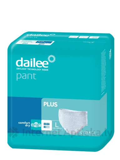 Dailee Pant Perf Plus L autiņbikses, 15 gb. | internetaptieka.lv