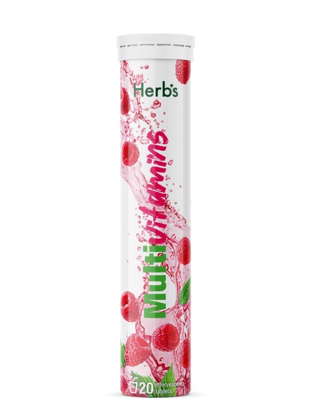 Multivitamīni Herbs, 20 šķīstošās tabletes