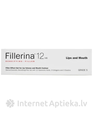 FILLERINA 12HA гель для губ и контура губ Интенсивность 5, 7 мл | internetaptieka.lv