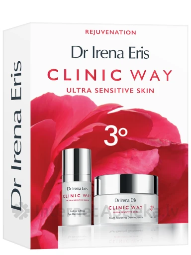 Clinic Way 3° Rejuvenation komplekt 50+ vananemisvastase näopäevaga + silmakreemid | internetaptieka.lv