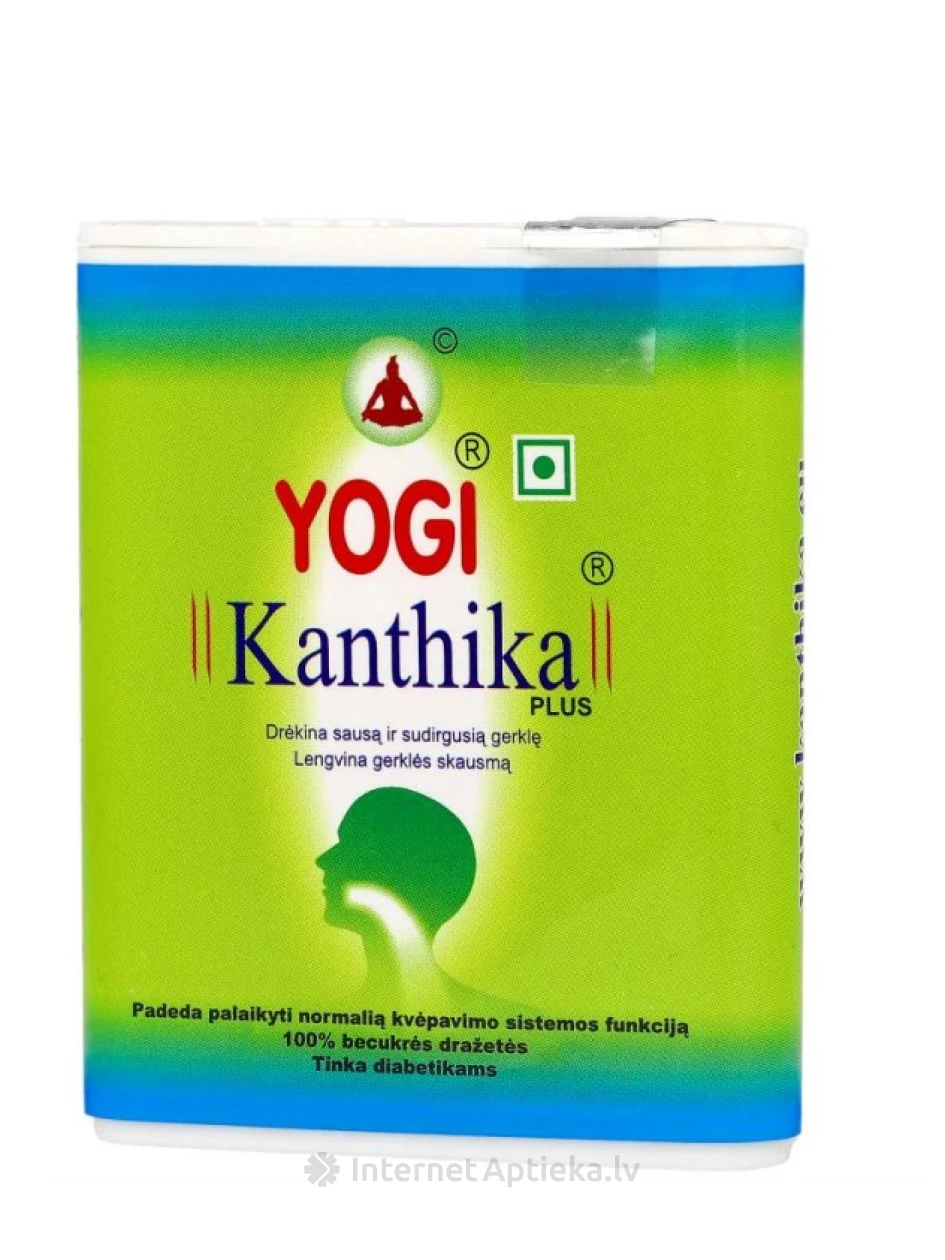 YOGI® Kanthika® PLUS, 70 dražeed | internetaptieka.lv