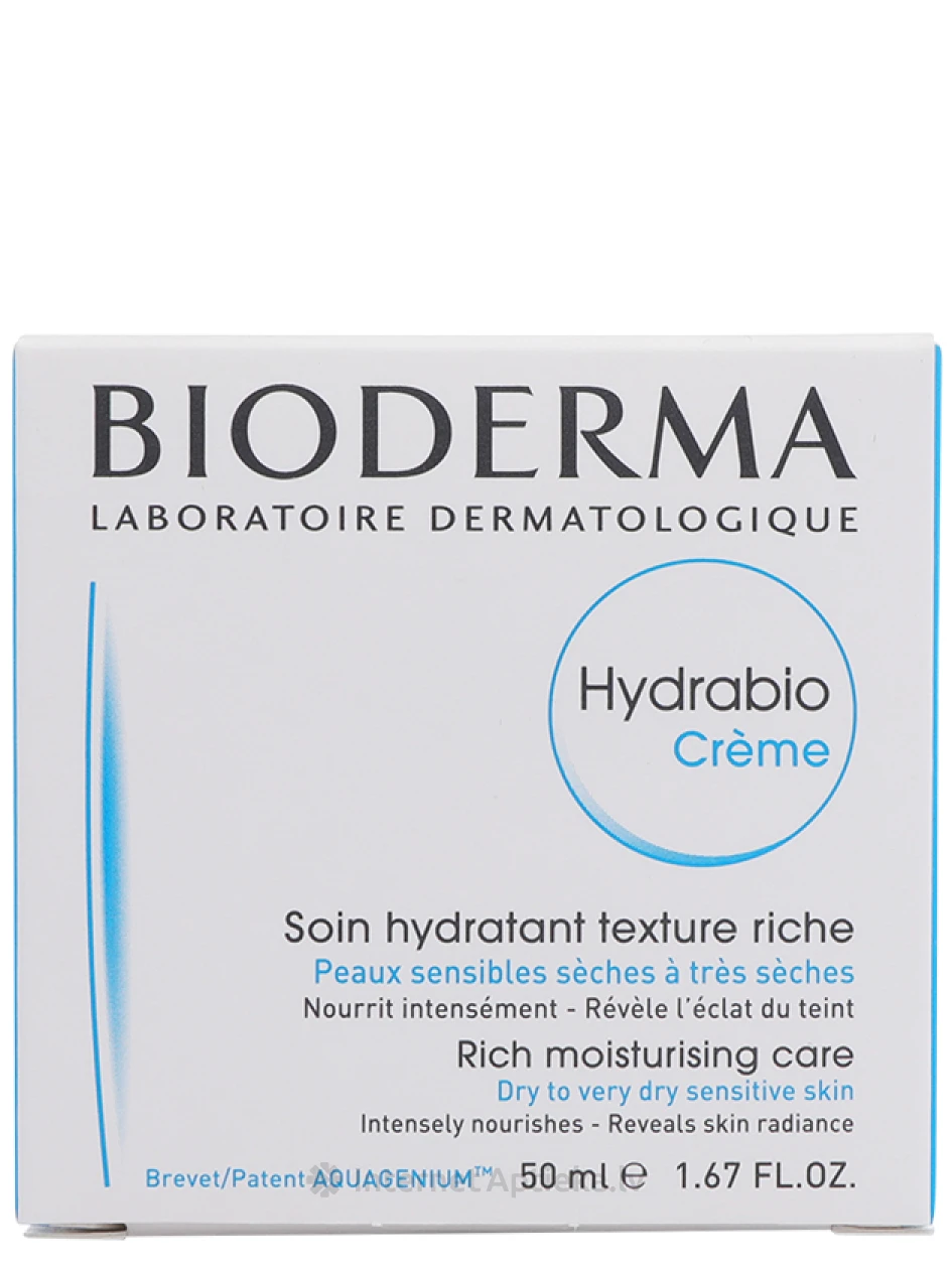 Bioderma Hydrabio Crème увлажняющий крем для сухой кожи, 40 мл | internetaptieka.lv