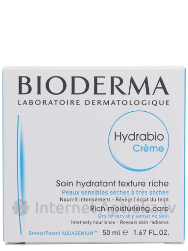 Bioderma Hydrabio Crème mitrinošs krēms sausai ādai, 50 ml | internetaptieka.lv