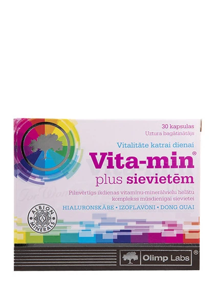 Olimp Labs Vita-min plus sievietēm, 30 kapsulas