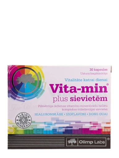 Olimp Labs Vita-min plus sievietēm, 30 kapsulas | internetaptieka.lv