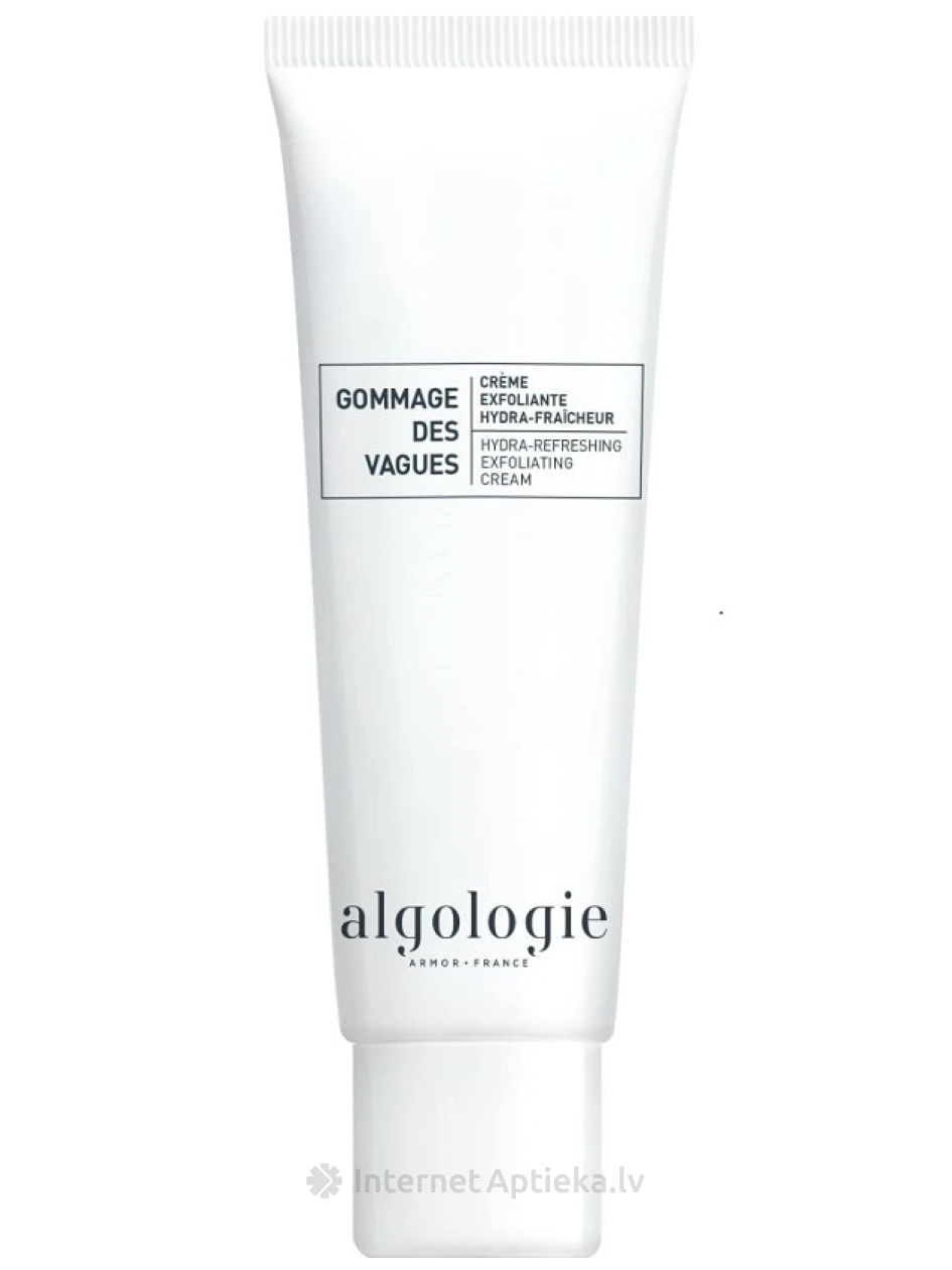 ALGOLOGIE HYDRA PLUS Увлажняющий и освежающий пилинг-крем, 50 мл | internetaptieka.lv