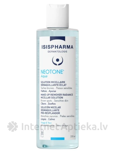 ISISPHARMA NEOTONE AQUA balinošs micelārais ūdens, 250 ml | internetaptieka.lv