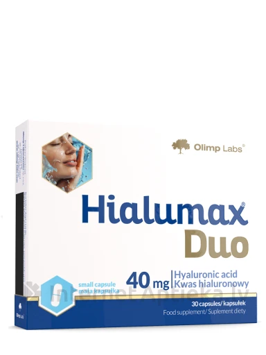Olimp Labs Hialumax Duo Гиалуроновая кислота 40 мг, 30 капсул | internetaptieka.lv