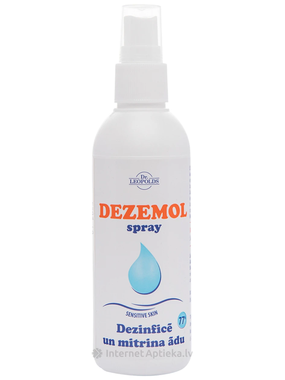 DEZEMOL sprei desinfitseerib ja niisutab nahka, 100 ml | internetaptieka.lv