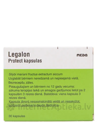 Legalon Protect Madaus, 30 kapslit | internetaptieka.lv