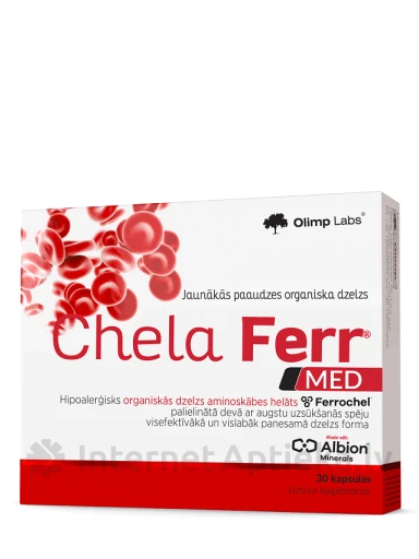 Olimp Labs Chela - Ferr Med, 30 kapsulas | internetaptieka.lv