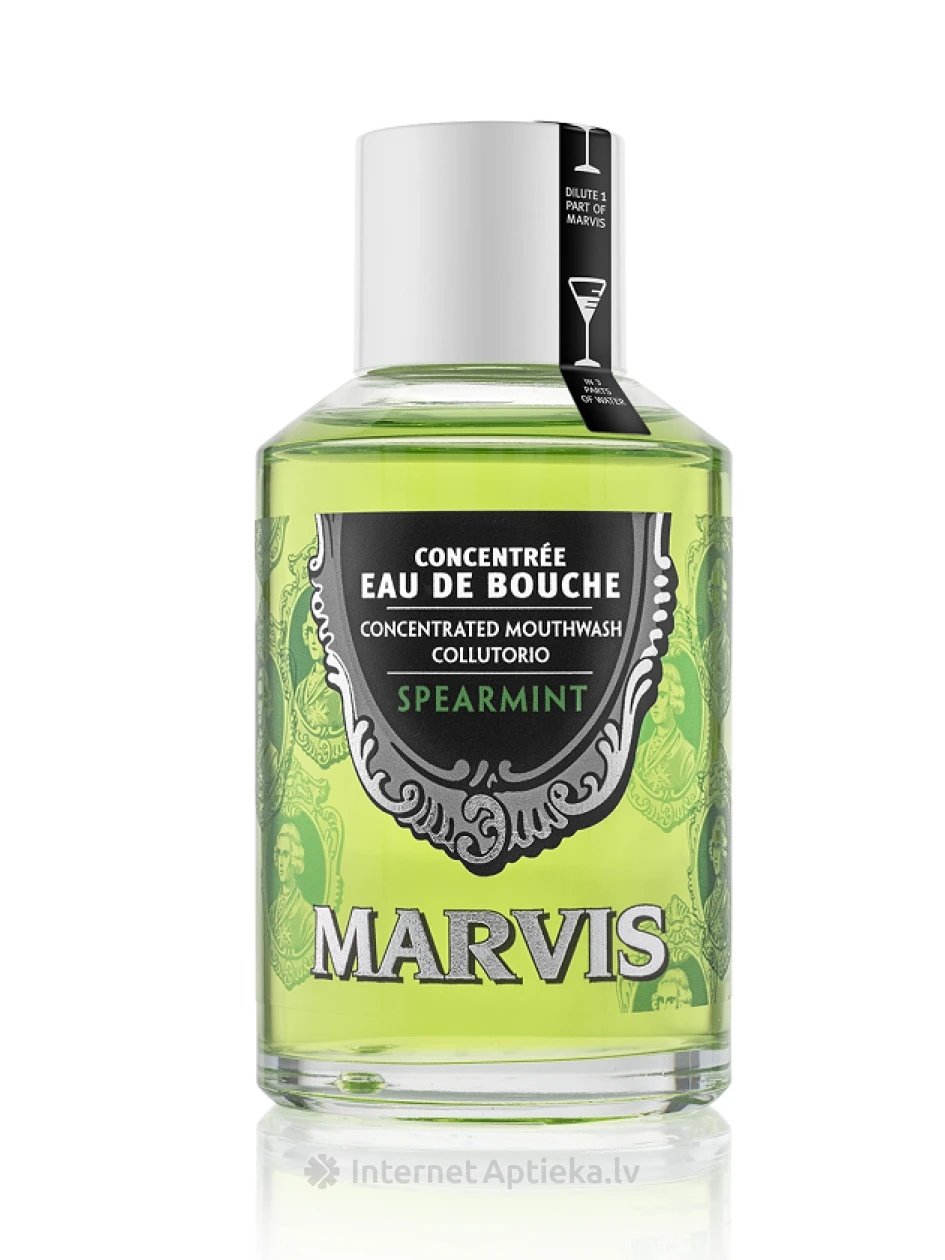MARVIS жидкость для полоскания рта со вкусом мяты, 120 мл | internetaptieka.lv