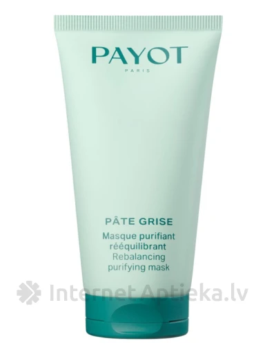 PAYOT Pate Grise Rebalancing Purifying sejas maska, 75 ml | internetaptieka.lv