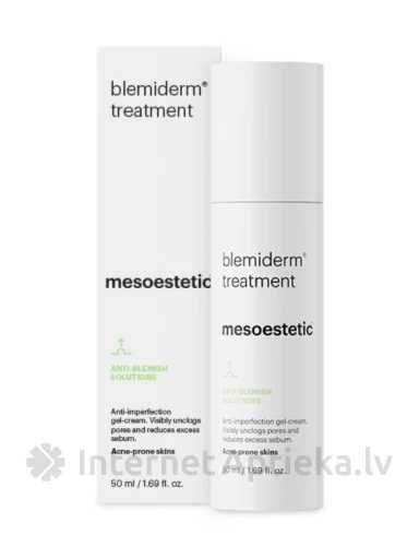 Mesoestetic blemiderm treatment nakts krēms pret akni, 50 ml | internetaptieka.lv