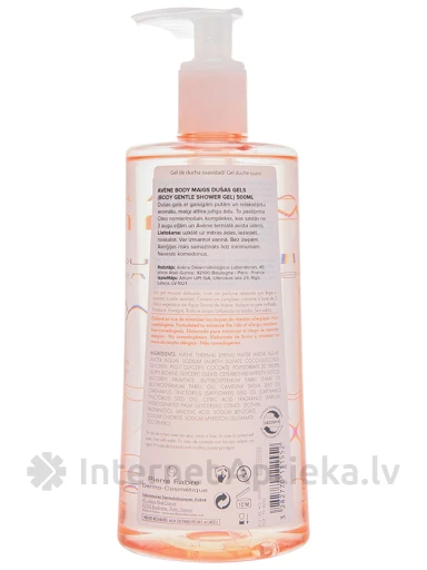 AVENE BODY MAIGS DUŠAS GELS, 500 ML | internetaptieka.lv