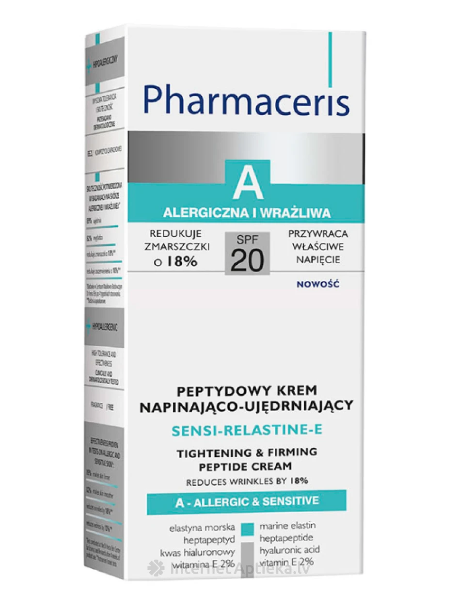 Pharmaceris A Sensi - Relastine - E pretgrumbu krēms, 50 ml | internetaptieka.lv