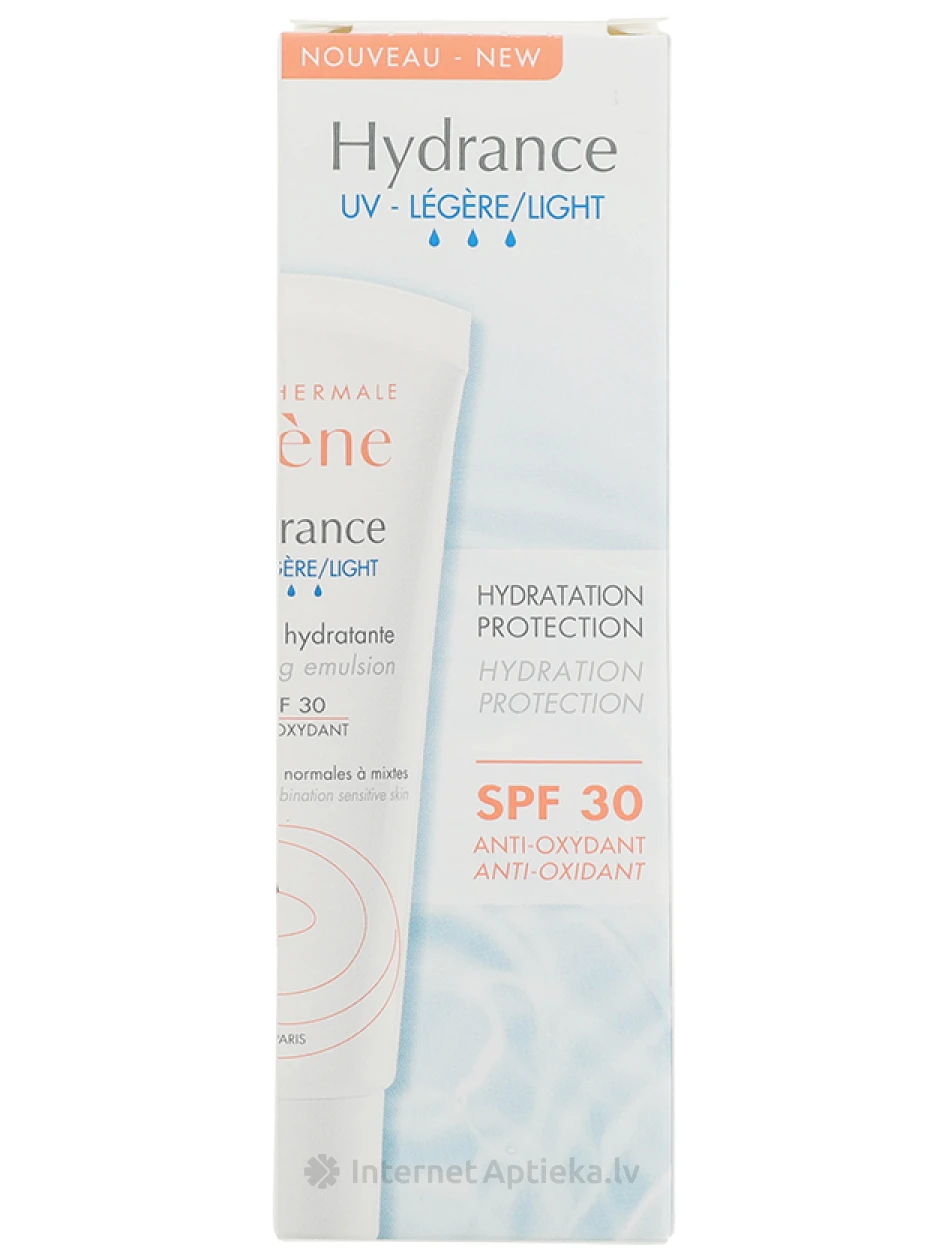 Avene Hydrance Light emulsija SPF30, 40 ml | internetaptieka.lv