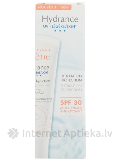 Avene Hydrance Light emulsija SPF30, 40 ml | internetaptieka.lv