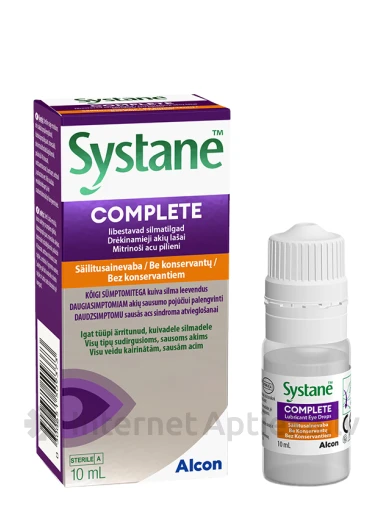 Systane Complete acu pilieni, 10 ml | internetaptieka.lv