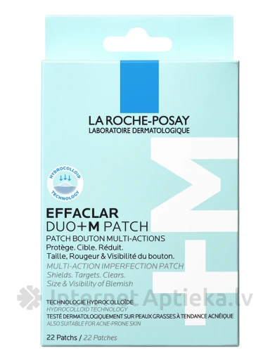 La Roche Posay EFFACLAR DUO+M plaastrit, 22 tk. | internetaptieka.lv