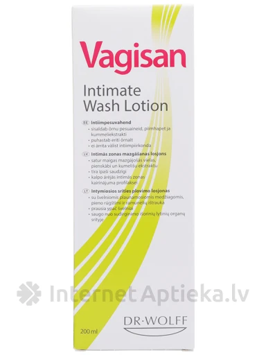 Vagisan лосьон для мытья интимных зон, 200 мл | internetaptieka.lv