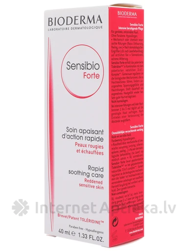 Bioderma Sensibio Forte krēms, 40 ml | internetaptieka.lv