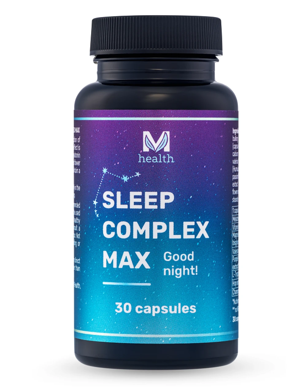 MV Health Sleeep Complex MAX, 30 kapsulas | internetaptieka.lv