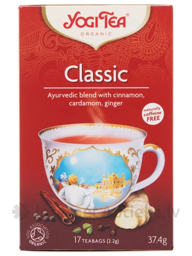 Tēja Yogi Classic, 37.4 g | internetaptieka.lv
