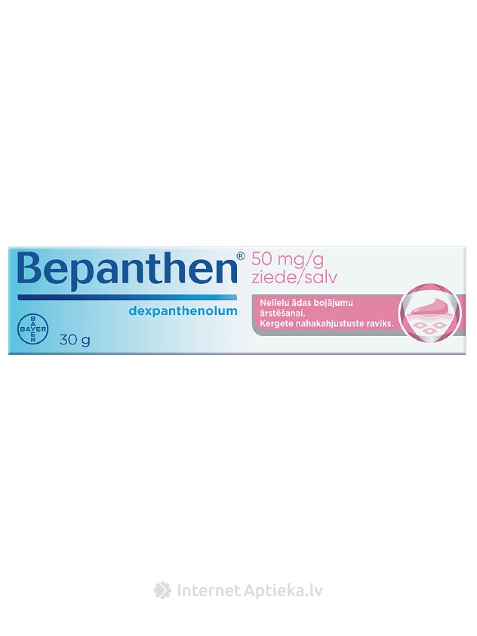 Bepanthen 50 mg/g ziede, 30 g | internetaptieka.lv
