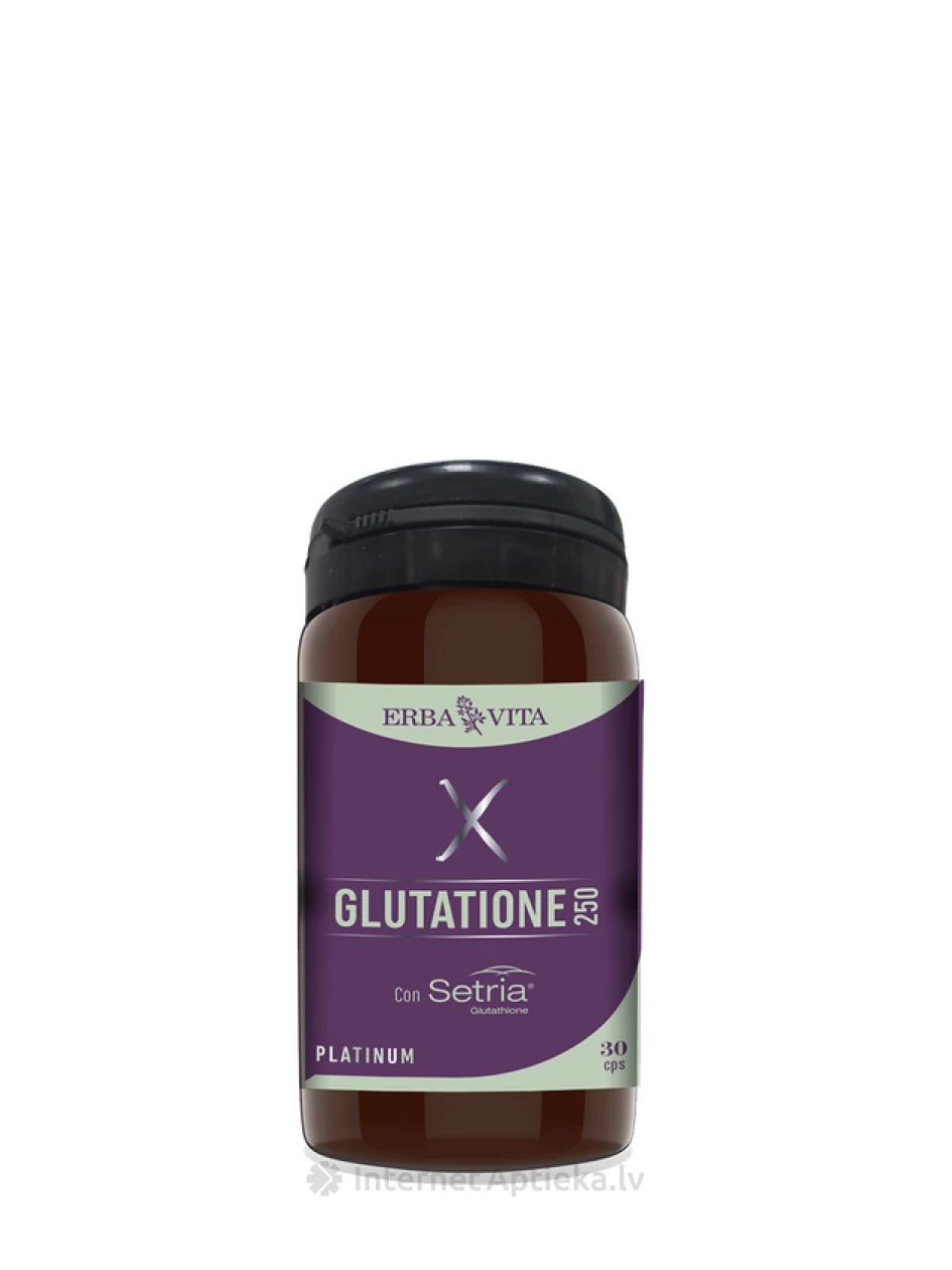 ERBA VITA GLUTATIONE 250 mg капсулы, 30 шт. | internetaptieka.lv