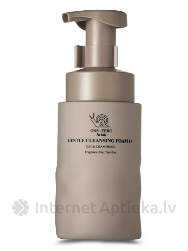 ONE:ZERO Mazgāšanās putas bērniem ar kumelīšu un auzu ekstraktiem (1+), 250 ml | internetaptieka.lv