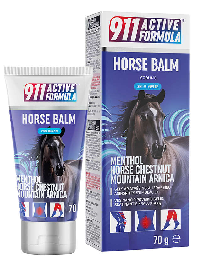 911 Active formula Horse Balm cooling