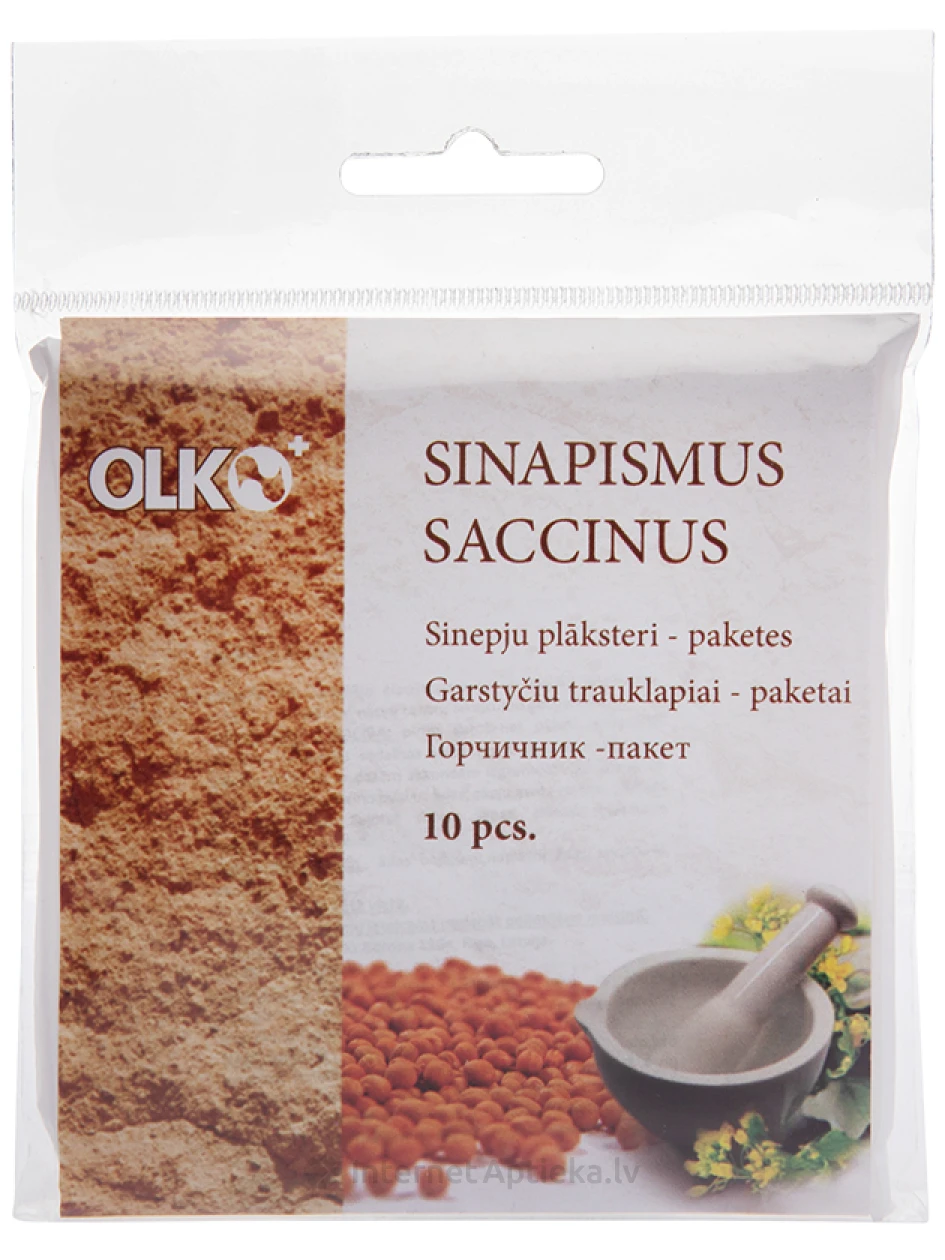 Olko sinepju plāksteri, 10 gb. | internetaptieka.lv