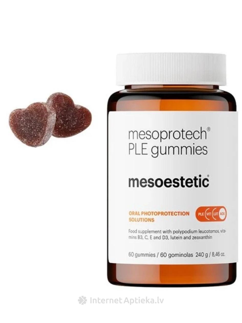 Mesoprotech® PLE gummies mesoestetic®, 60 pastilas | internetaptieka.lv