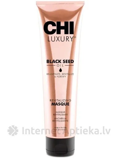 CHI Luxury Black Seed Oil atjaunojošā maska, 148 ml | internetaptieka.lv