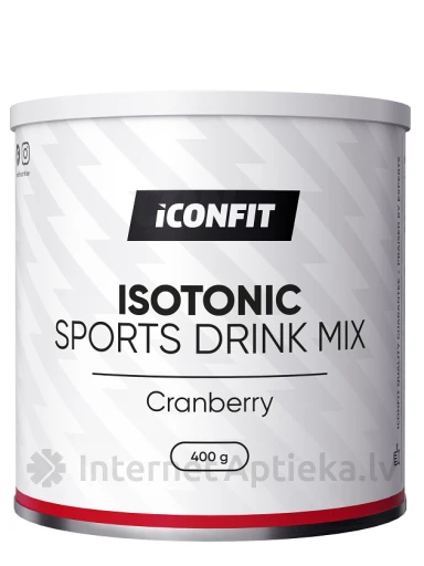 ICONFIT Isotonic Со вкусом клюквы, 400 г | internetaptieka.lv