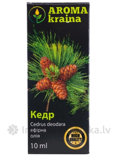 Seedri eeterlik õli, 10 ml | internetaptieka.lv