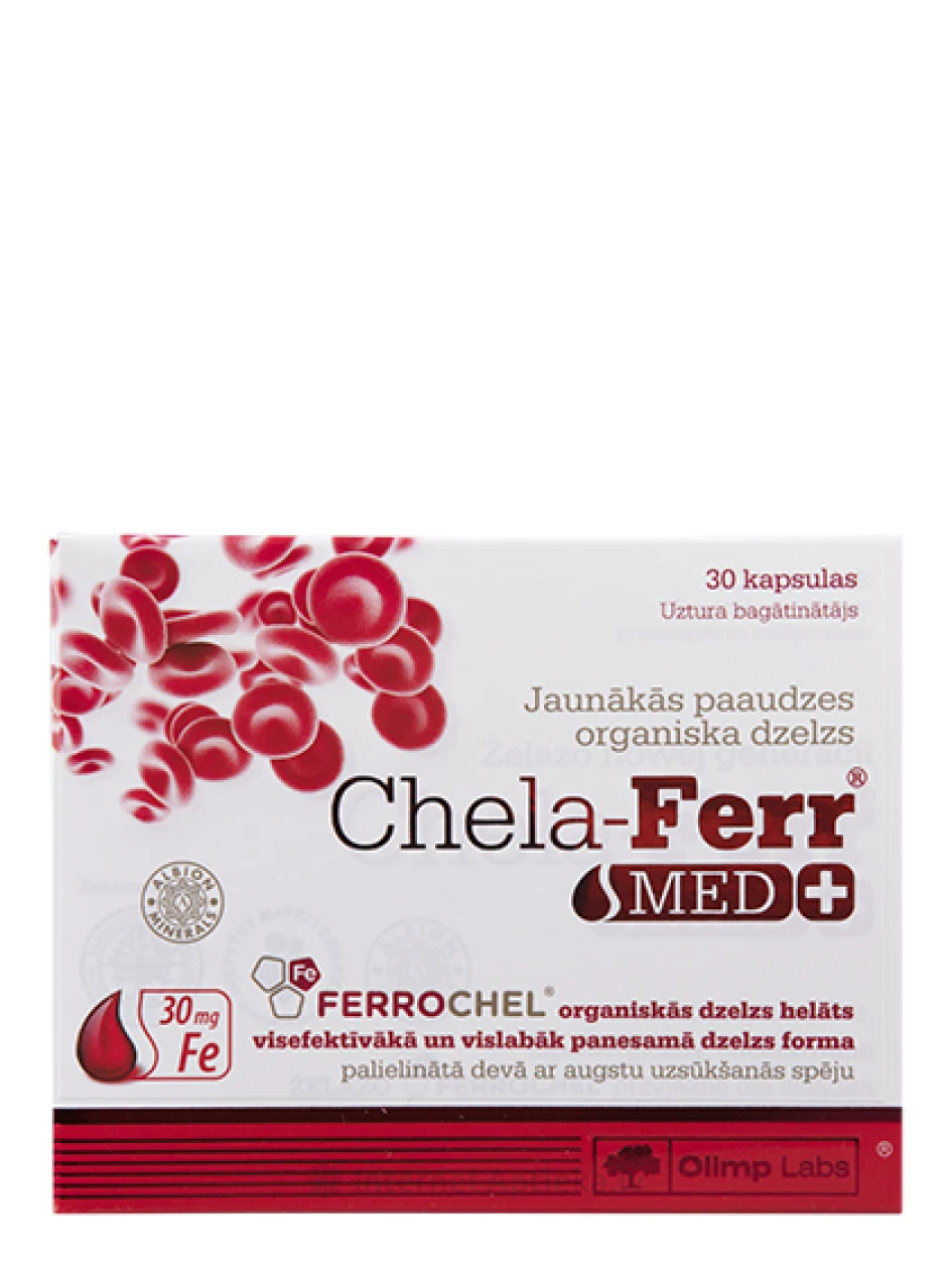 Olimp Labs Chela - Ferr Med, 30 kapsulas | internetaptieka.lv
