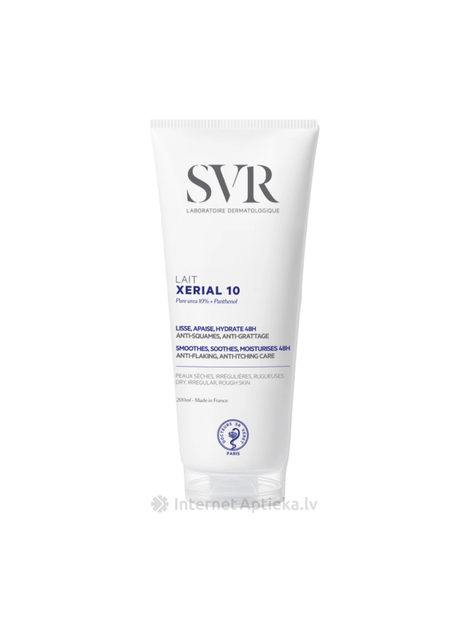 SVR Xerial 10% urea лосьон для тела, 200 мл | internetaptieka.lv