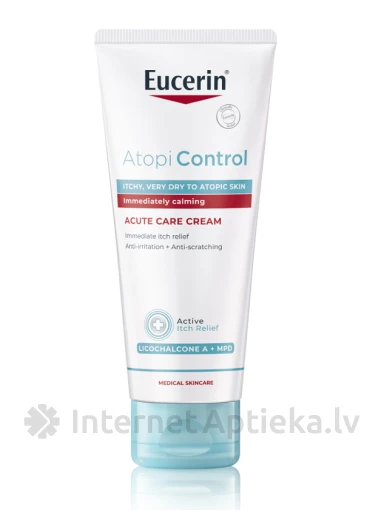 Eucerin AtopiControl крем для ухода за раздраженной кожей, 100 мл | internetaptieka.lv