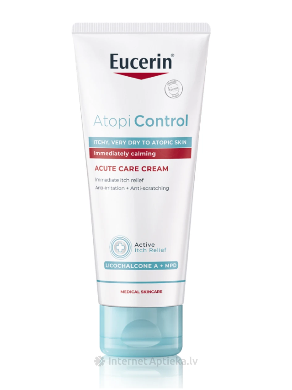 Eucerin AtopiControl akūtas kopšanas krēms, 100 ml | internetaptieka.lv