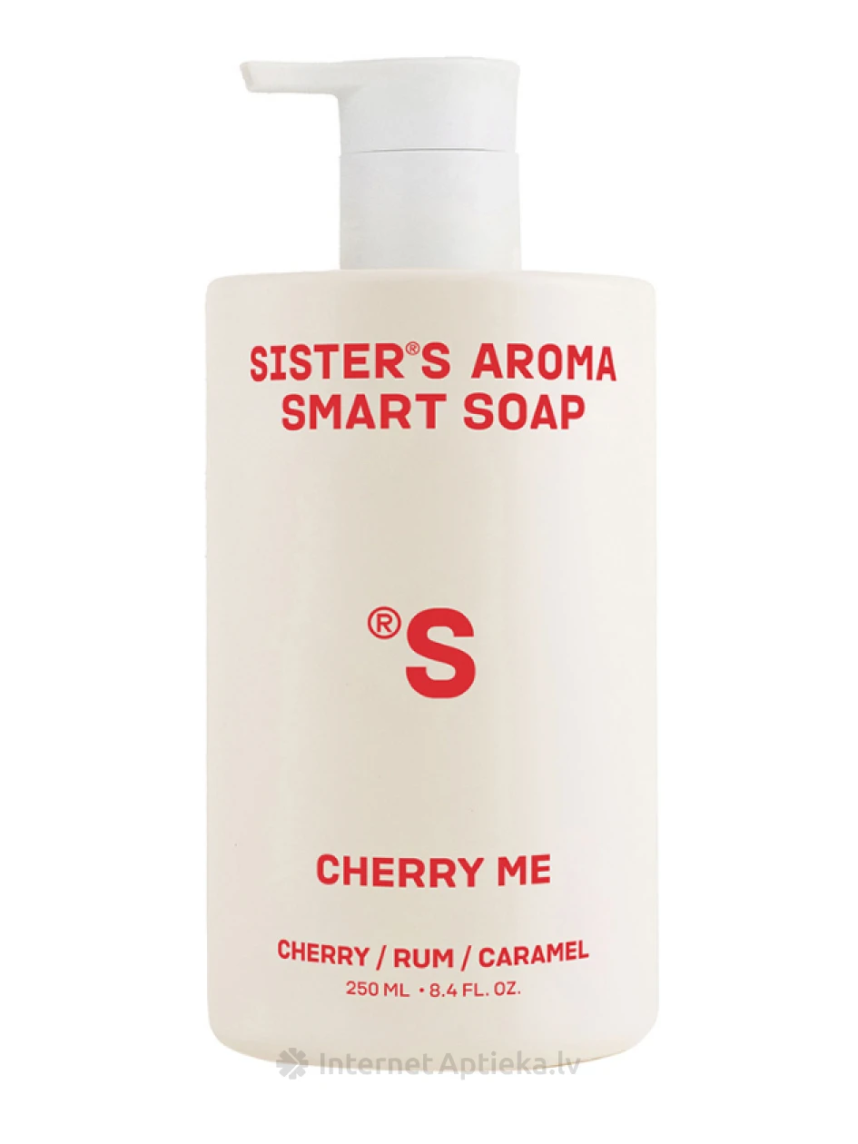 Sister´s Aroma Smart Liquid Soap Cherry Me vedelseep kirsiga, 250 ml | internetaptieka.lv