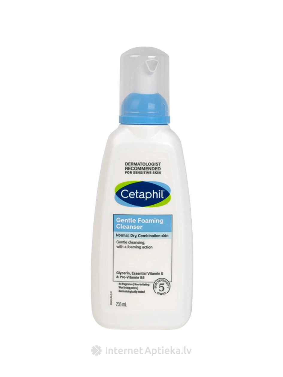 CETAPHIL  õrnatoimeline puhastusvaht, 236 ml | internetaptieka.lv