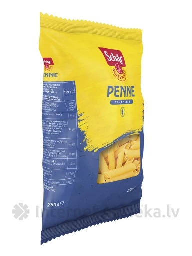 Schär Penne безглютеновые макароны, 250 г | internetaptieka.lv