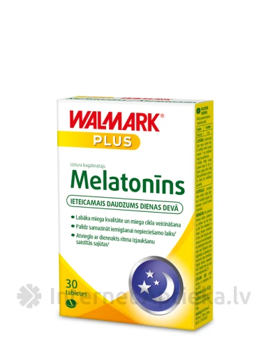Walmark Melatonīns, 30 tabletes | internetaptieka.lv