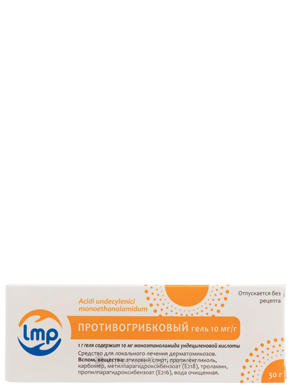 Pretsēnīšu gels 1%, 30 g | internetaptieka.lv