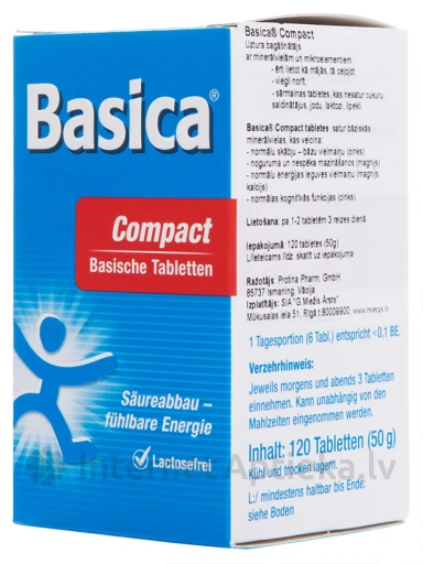 Basica Compact, 120 tabletes | internetaptieka.lv
