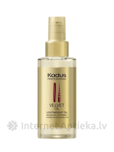 Kadus Professional VELVET OIL barojoša un mitrinoša matu eļļa, 100 ml | internetaptieka.lv
