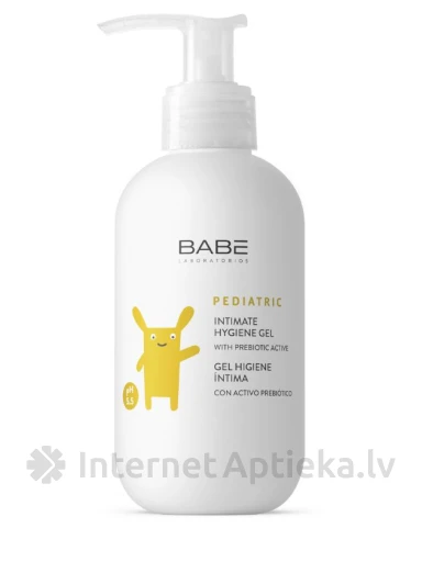 Babē Pediatric детский гель для интимной гигиены, 200 мл | internetaptieka.lv